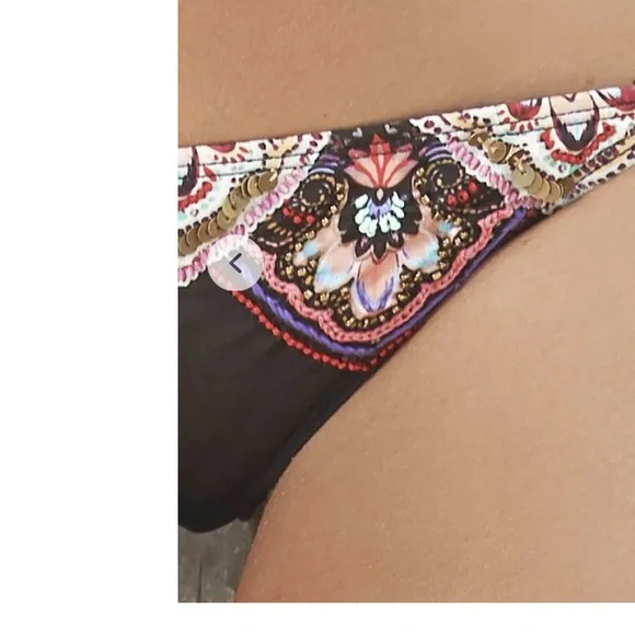 Pilyq San Sebastián Black Bikini with Vibrant Embroidery - Picture 15 of 16